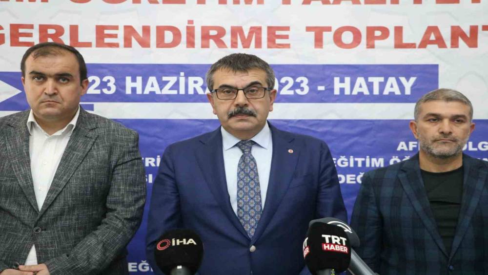 Bakan Tekin: "(LGS) Kılavuzumuzu 26 Haziran’da ilan edeceğiz, 3-19 Temmuz tarihleri arasında tercihler yapılabilecek"