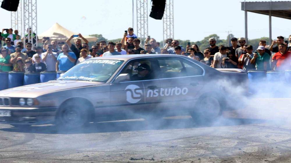 Drift ve modifiye tutkunları Manavgat’ta buluştu