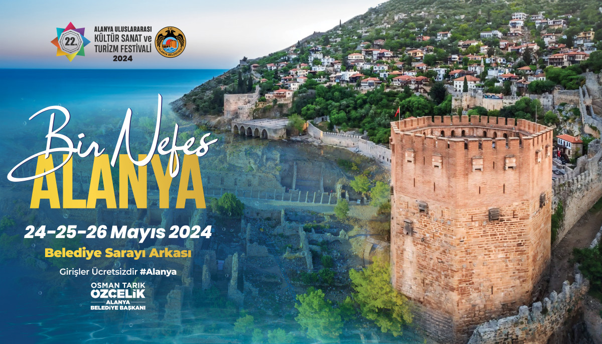 BU YILIN FESTİVAL SLOGANI “BİR NEFES ALANYA”