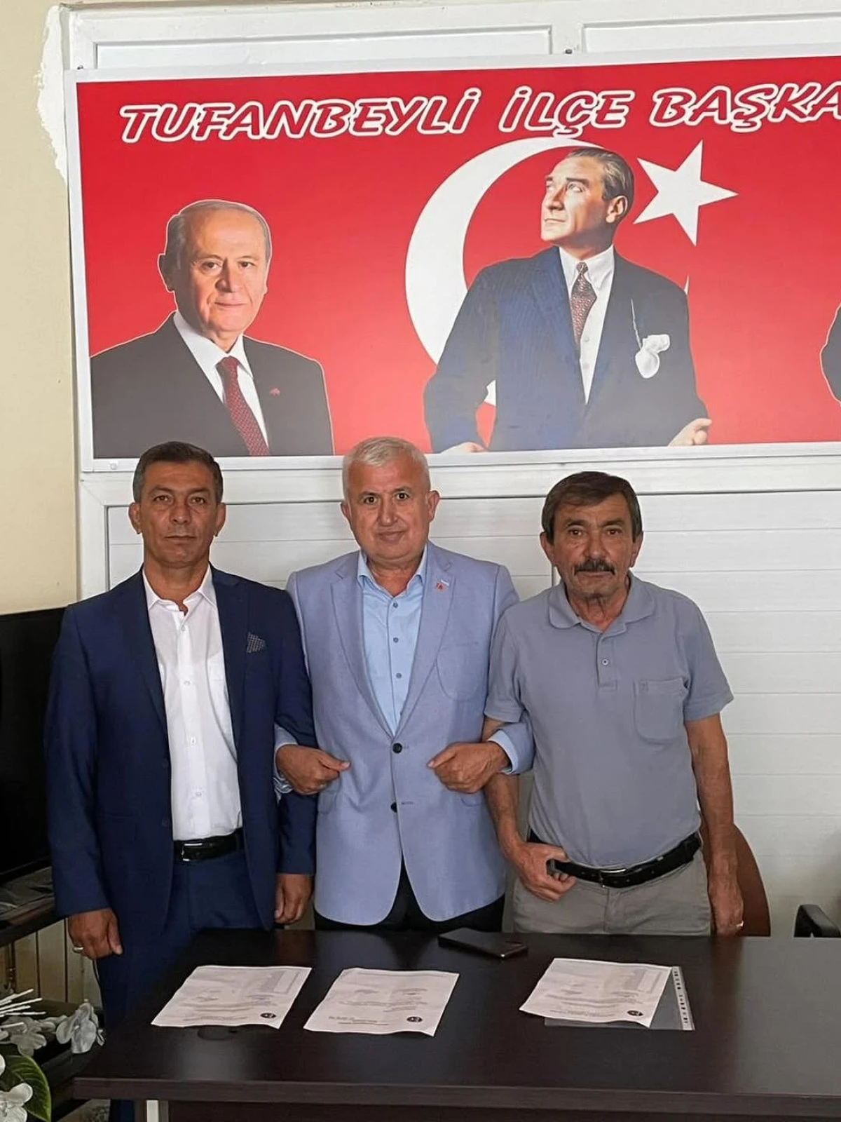 MHP Tufanbeyli İlçe Teşkilatı'nın Yeni Yönetimi Göreve Başladı