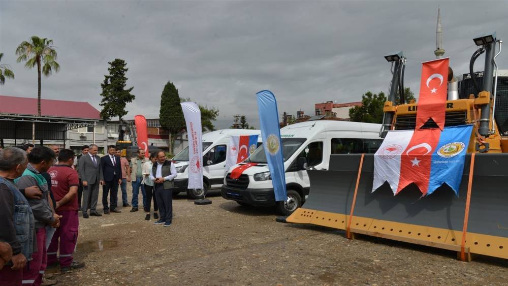 MERSİN ORMAN BÖLGE MÜDÜRLÜĞÜNE ARAÇ DESTEĞİ