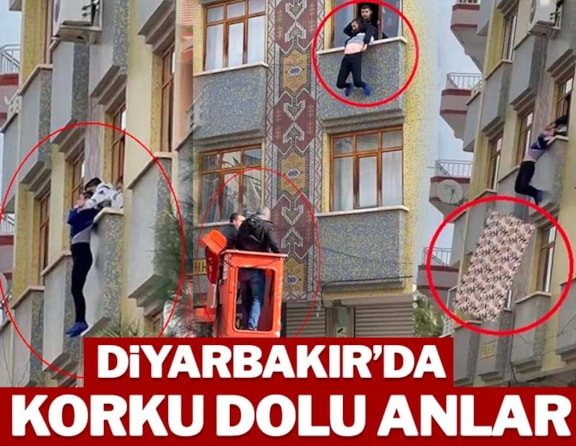 DİYARBAKIR’DA KORKU DOLU ANLAR: SON ANDA YAKALADILAR...