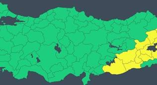 METEOROLOJİ'DEN 10 KENT İÇİN KUVVETLİ SAĞANAK UYARISI