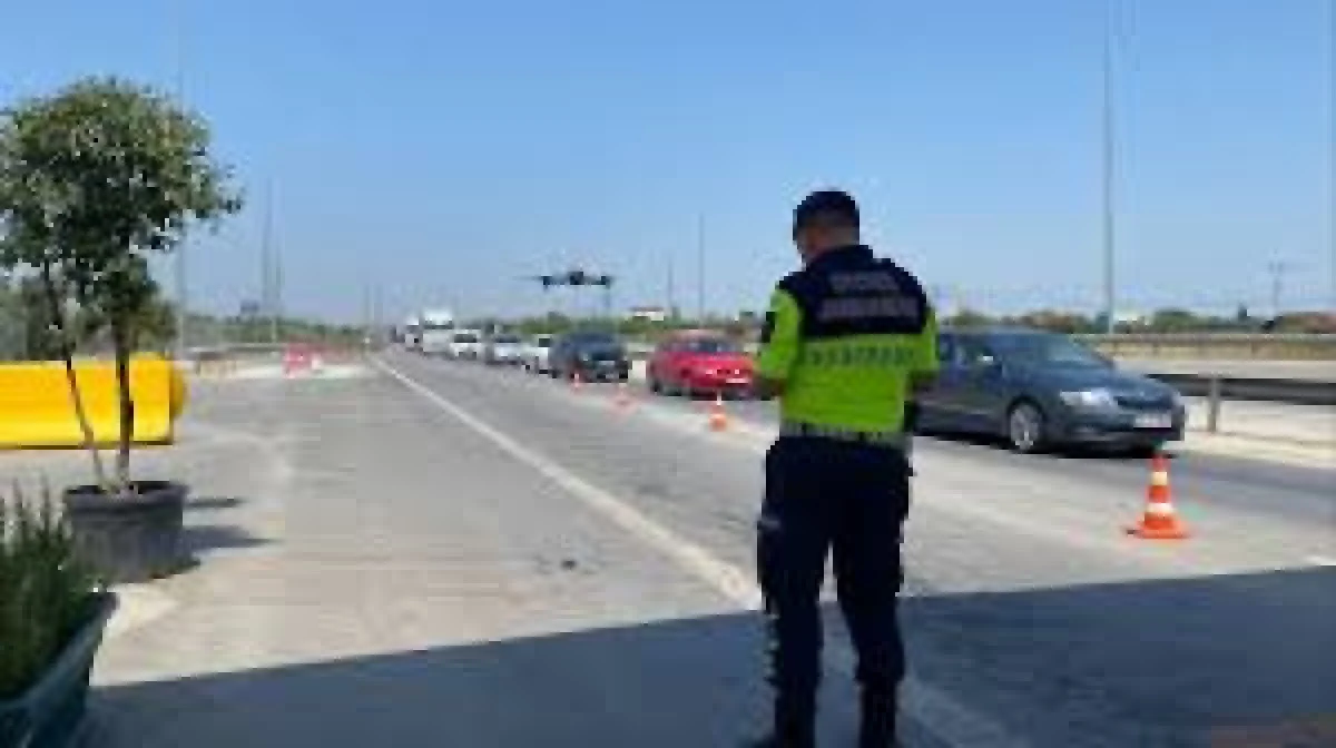 MERSİN’DE DRON DESTEKLİ DENETİM: 37 SÜRÜCÜYE 89 BİN TL CEZA