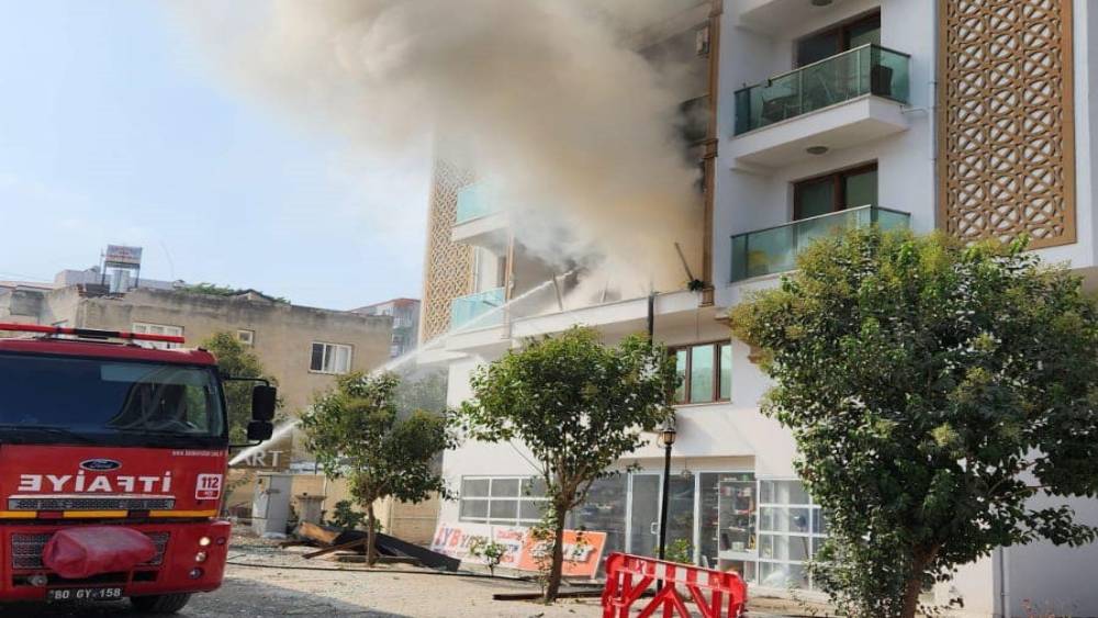 OSMANİYE’DE TÜP PATLADI, YANGIN ÇIKTI: 1 YARALI