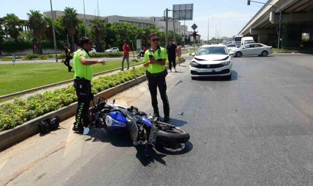10 METRELİK MESAFEDE 2 KEZ KIRMIZI IŞIKTA GEÇTİ, HASTANELİK OLDU