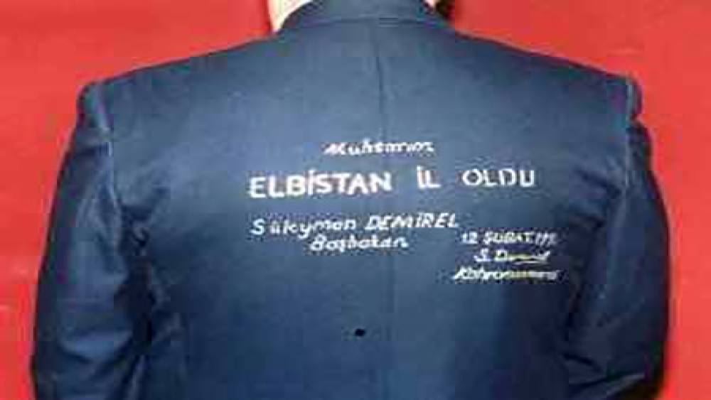 Demirel’in cekete imza atıp ’il oldu’ dediği Elbistan’ın 100 yıllık heyecanı tazelendi