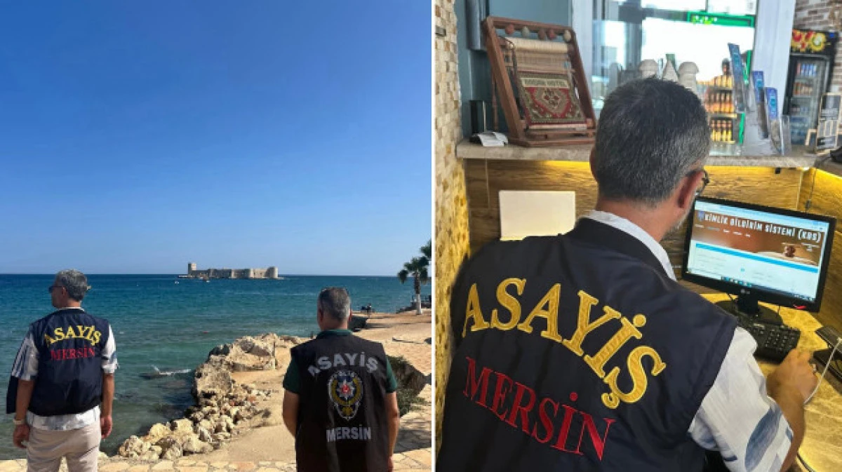MERSİN’DE TURİZM BÖLGELERİNDE KAPSAMLI ASAYİŞ DENETİMİ