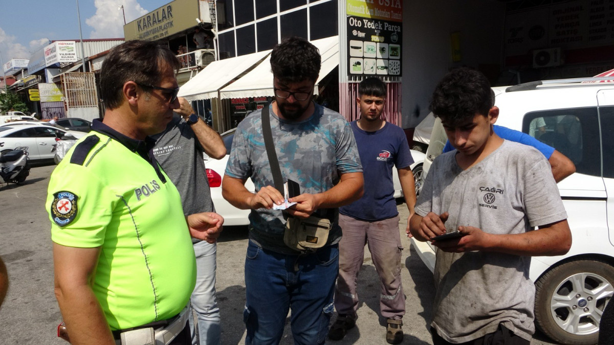 EHLİYET SINAVINA GÜNLER KALA KAZA YAPTI, 25 BİN TL CEZA YEDİ