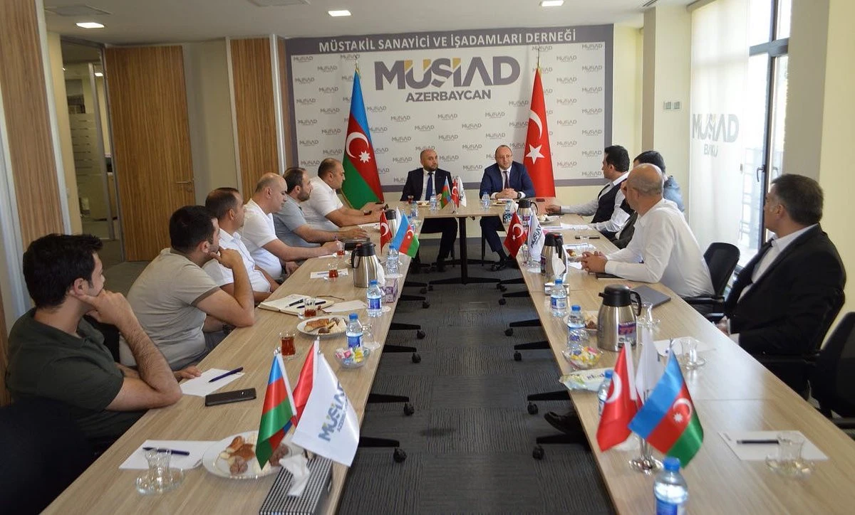MÜSİAD Mersin Şubesi Azerbaycan'da İşbirliği Ziyaretleri Gerçekleştirdi