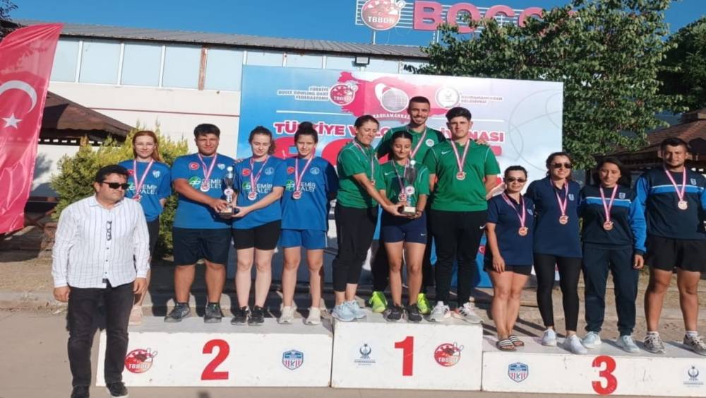 TOROSLAR BELEDİYESİ BOCCE TAKIMI TÜRKİYE ŞAMPİYONU OLDU