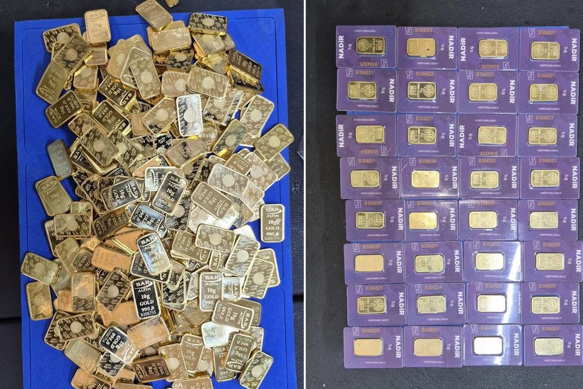 İSTANBUL PİYASASINA SÜRÜLECEKTİ! 28.5 MİLYON TL DEĞERİNDE SAHTE ALTIN ELE GEÇİRİLDİ