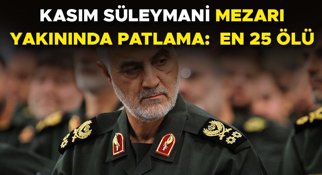 ORTA DOĞU'DA TANSİYON YÜKSELDİ! MEZARLIKTA ARKA ARKAYA PATLAMALAR