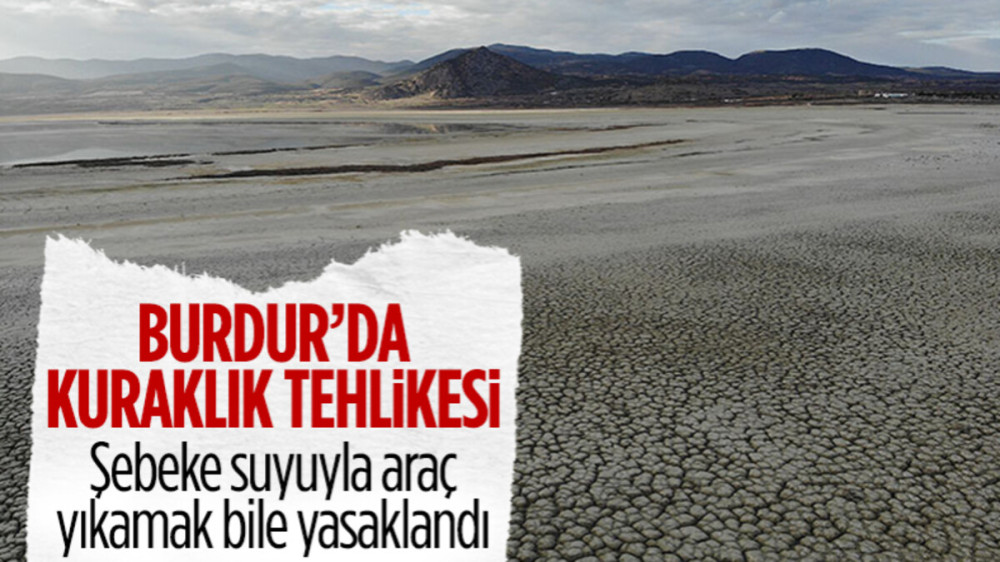 BAHÇE SULAMAK BİLE YASAK !