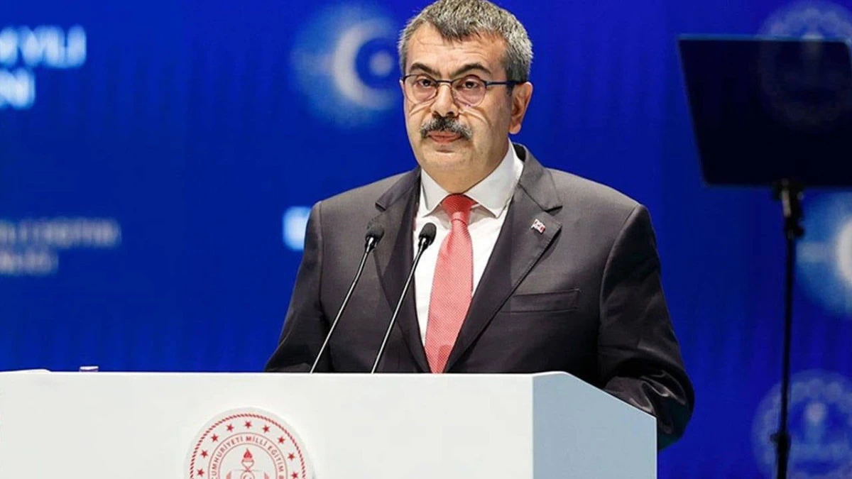 MİLLİ EĞİTİM BAKANI YUSUF TEKİN: 12 YILLIK ZORUNLU EĞİTİM SÜRESİNDE REVİZYON YAPMAYI PLANLIYORUZ