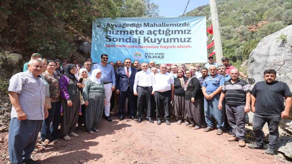TOROSLAR’DA AÇILAN SONDAJ KUYUSU ÜRETİCİLERİ SEVİNDİRDİ