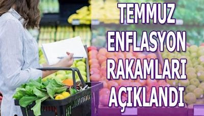 ENFLASYON TEMMUZDA YÜZDE 9,49 ARTARAK YILLIK BAZDA YÜZDE 47,83 OLDU