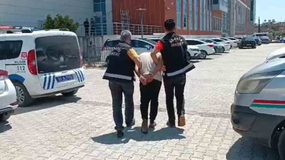 HATAY’DA HASARLI BİNALARDAN HIRSIZLIK YAPAN ŞÜPHELİ TUTUKLANDI