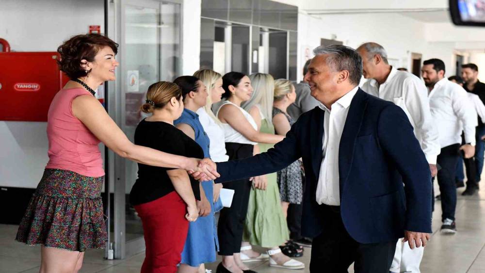 Muratpaşa Belediyesi’nde bayramlaşma