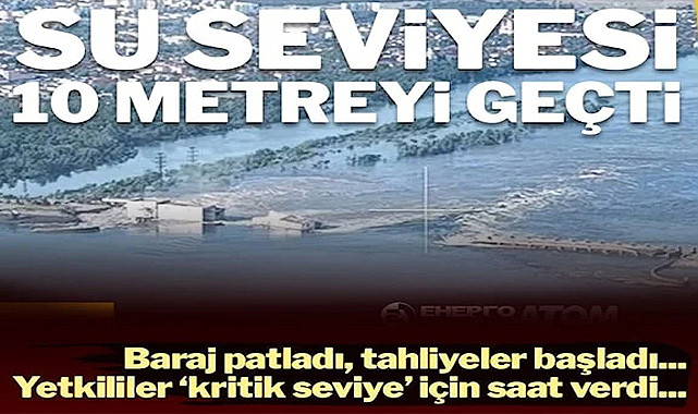 BARAJ ÇÖKTÜ, NÜKLEER FACİA PANİĞİ PATLAK VERDİ