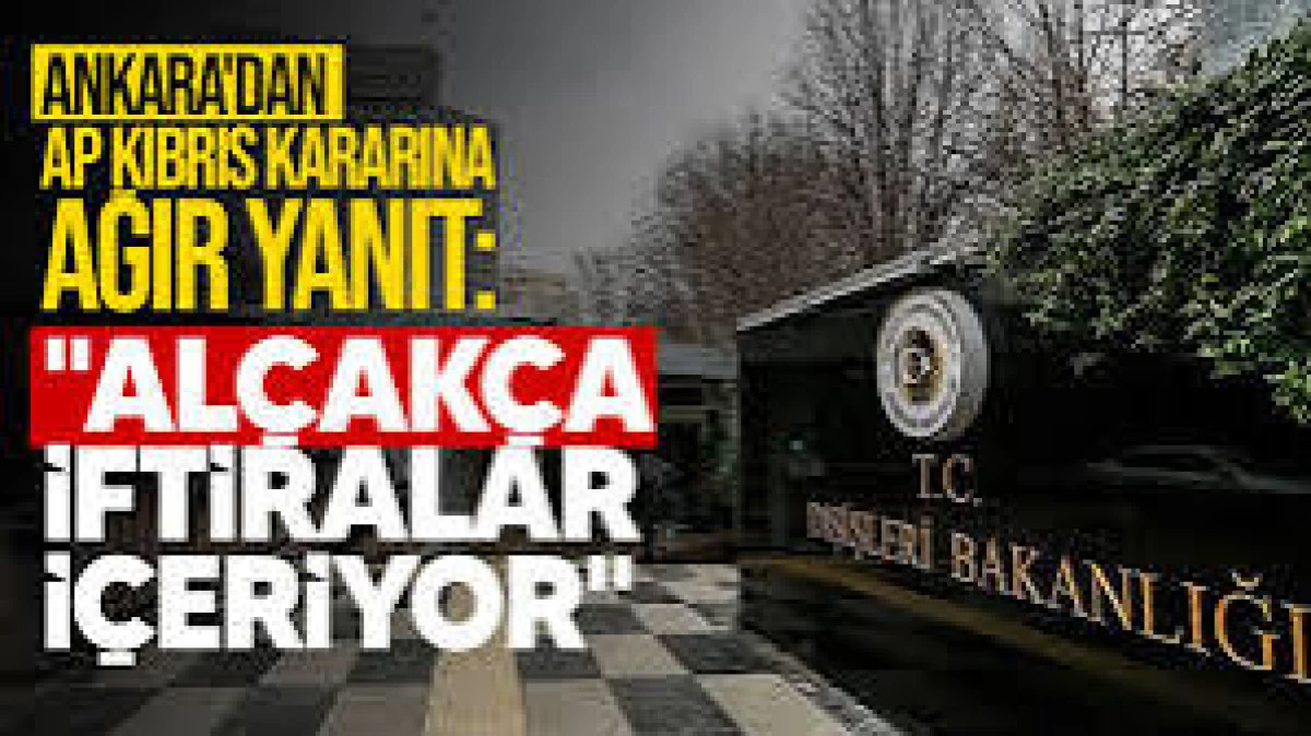 AVRUPA PARLAMENTOSU'NUN TSK'YLA İLGİLİ SKANDAL KARARINA TÜRKİYE'DEN PEŞ PEŞE TEPKİ