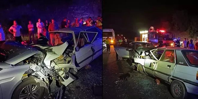 OTOMOBİLLER KAFA KAFAYA ÇARPIŞTI! 2'Sİ ÇOCUK 3 KİŞİ HAYATINI KAYBETTİ, 10 KİŞİ YARALANDI