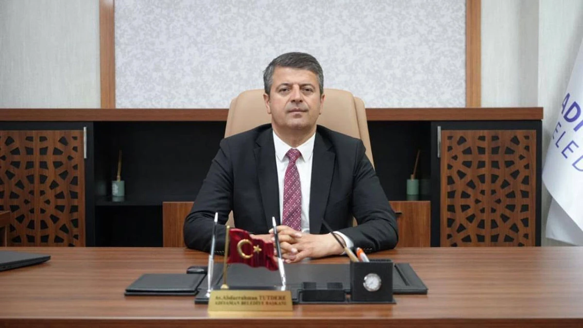 ADIYAMAN BELEDİYE BAŞKANI ABDURRAHMAN TUTDERE EV HAPSİ KARARI İLE SERBEST BIRAKILDI