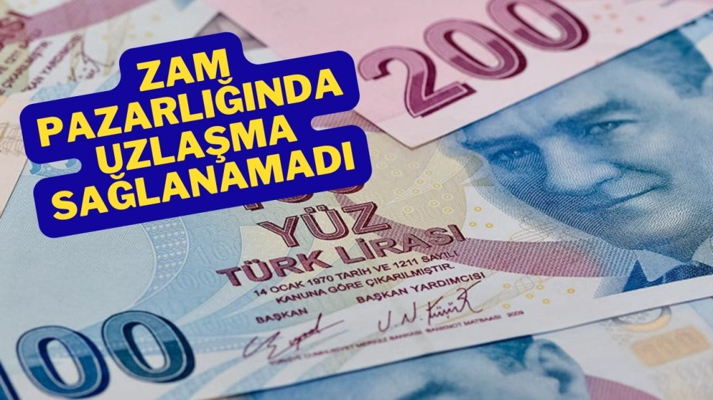MEMUR VE MEMUR EMEKLİSİNİN ZAM ORANINDA UZLAŞMA SAĞLANAMADI!