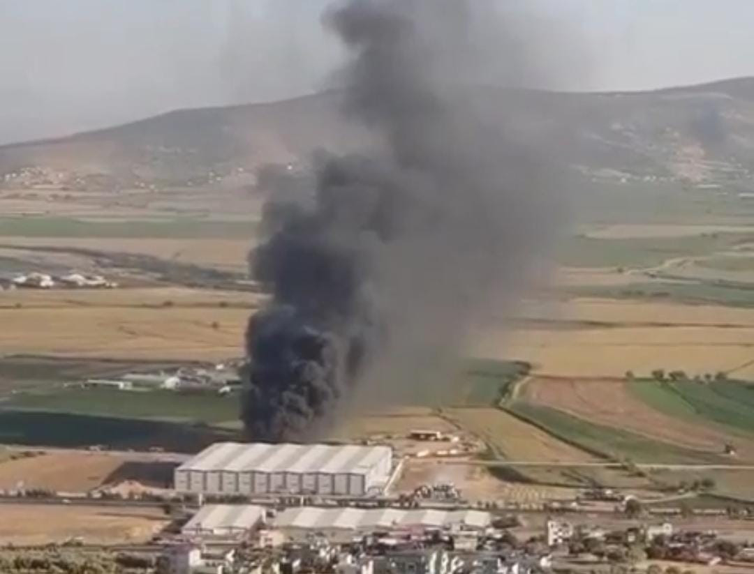 KAHRAMANMARAŞ’TA DEPO YANGINI