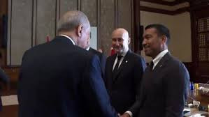 CUMHURBAŞKANI ERDOĞAN İLE GİOVANNİ VAN BRONCKHORST ANLAŞAMADI
