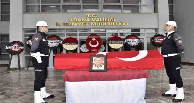 ŞEHİT DÜŞEN POLİS İÇİN TÖREN DÜZENLENDİ