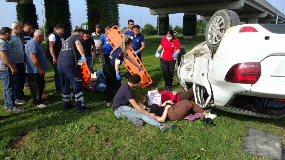 ANTALYA’DA 7 KİŞİNİN YARALANDIĞI KAZADA ADETA CAN PAZARI YAŞANDI