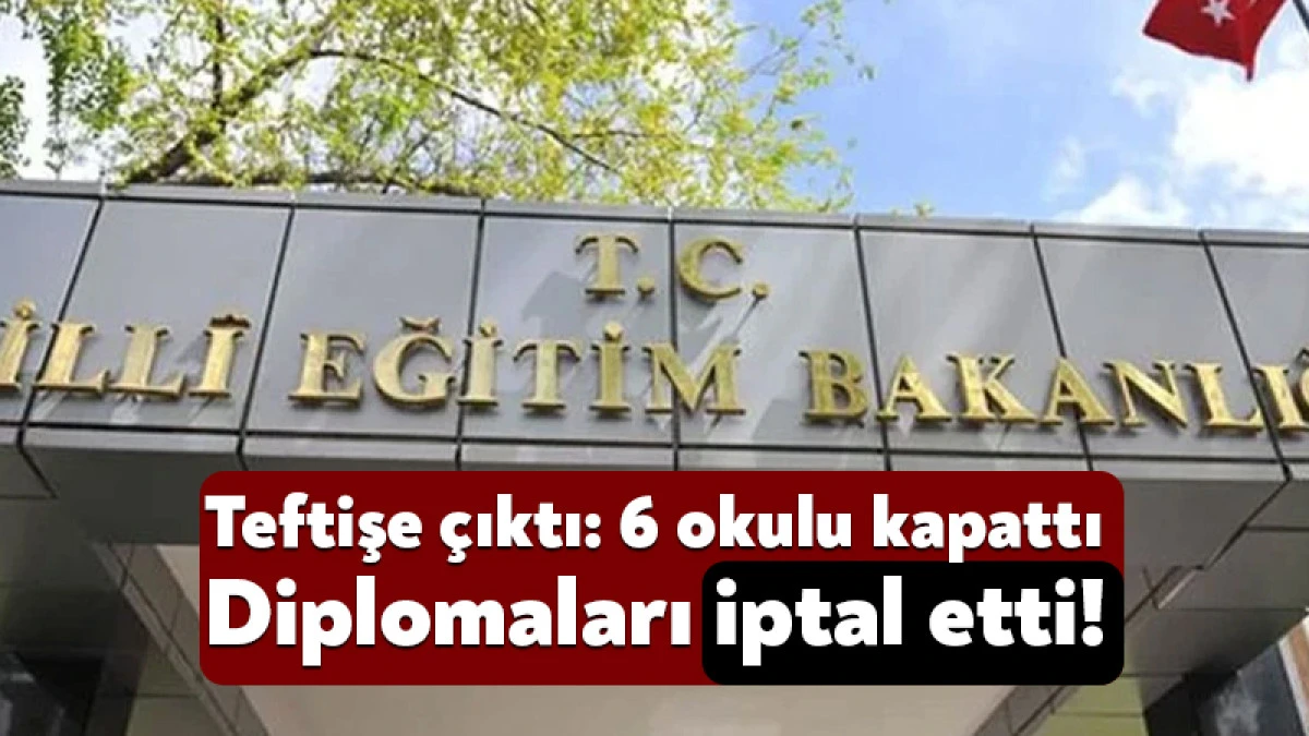HAYALET SINIFLAR PATLADI! 403 ÖĞRENCİNİN DİPLOMASI İPTAL EDİLDİ