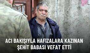 OĞLUNUN ŞEHİT OLDUĞU HABERİNİ ALDIĞI ANLA HAFIZALARA KAZINAN MEHMET KILIÇ HAYATINI KAYBETTİ