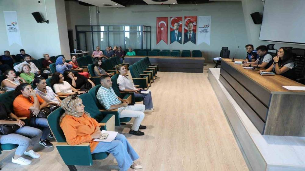 Büyükşehir personeline "KADES, UYUMA ve HAYDİ’ semineri