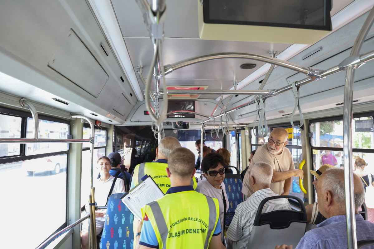 ANTALYA’DAN HALK OTOBÜSLERİNE KLİMA DENETİMİ