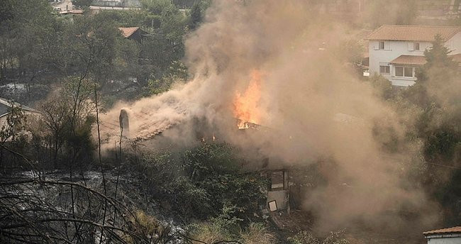 YUNANİSTAN'DA YANGINLARIN DEVAM ETTİĞİ ORMANLIK ALANDA 18 KİŞİNİN CESEDİ BULUNDU
