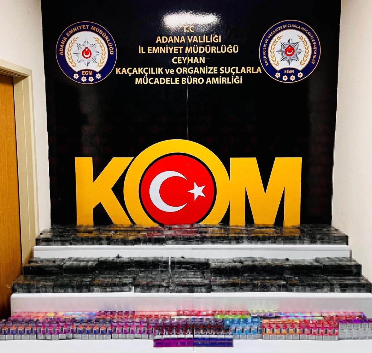 ADANA'DA 5 BUÇUK MİLYONLUK KAÇAKÇILIK OPERASYONU: 5 GÖZALTI
