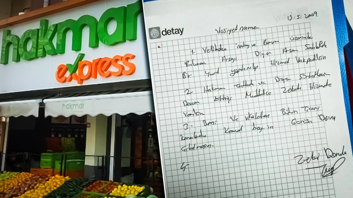 HAKMAR'ın sahibi Zeki Doruk tüm mal varlığını FETÖ'ye bırakmış