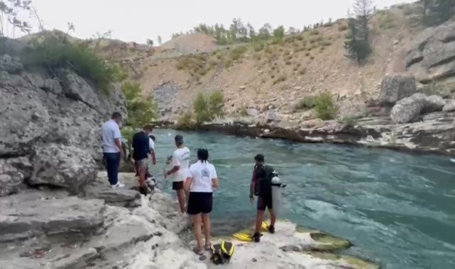 IRMAKTA KAYBOLAN GENCİ ARAMA ÇALIŞMALARI SÜRÜYOR