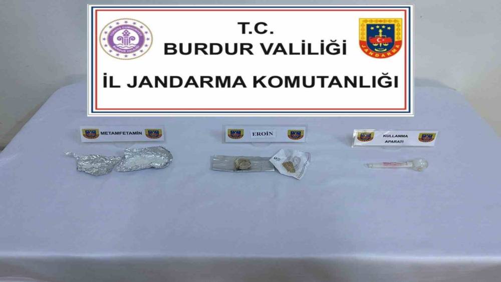 BURDUR’DA 34 GRAM UYUŞTURUCU ELE GEÇİRİLDİ