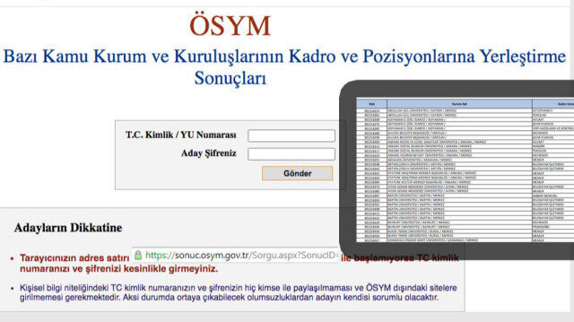 2023 KPSS LİSANS SONUÇLARI AÇIKLANDI