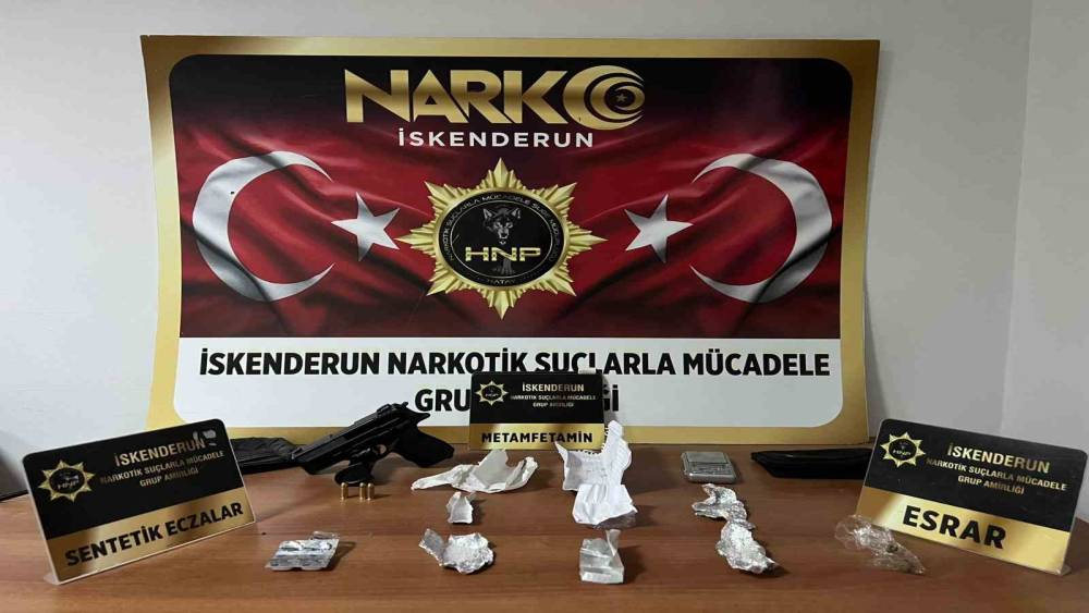 HATAY’DA UYUŞTURUCU İLE MÜCADELE 5 ŞÜPHELİ YAKALANDI