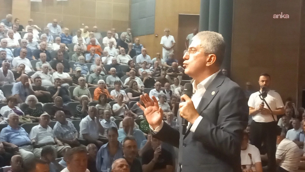 CHP GRUP BAŞKANVEKİLİ GÜNAYDIN: “HAYATIMIZ BOYUNCA ATANMIŞTAN DEĞİL SEÇİLMİŞTEN YANA OLDUK”