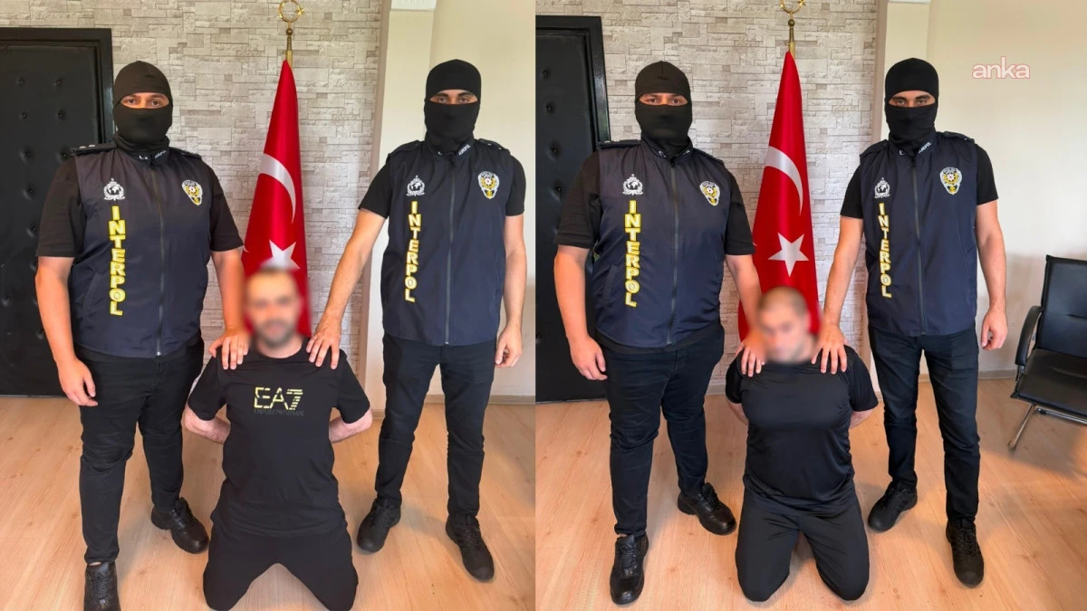 KIRMIZI BÜLTENLE ARANAN İKİ SUÇ ÖRGÜTÜ ELEBAŞI TÜRKİYE'YE İADE EDİLDİ
