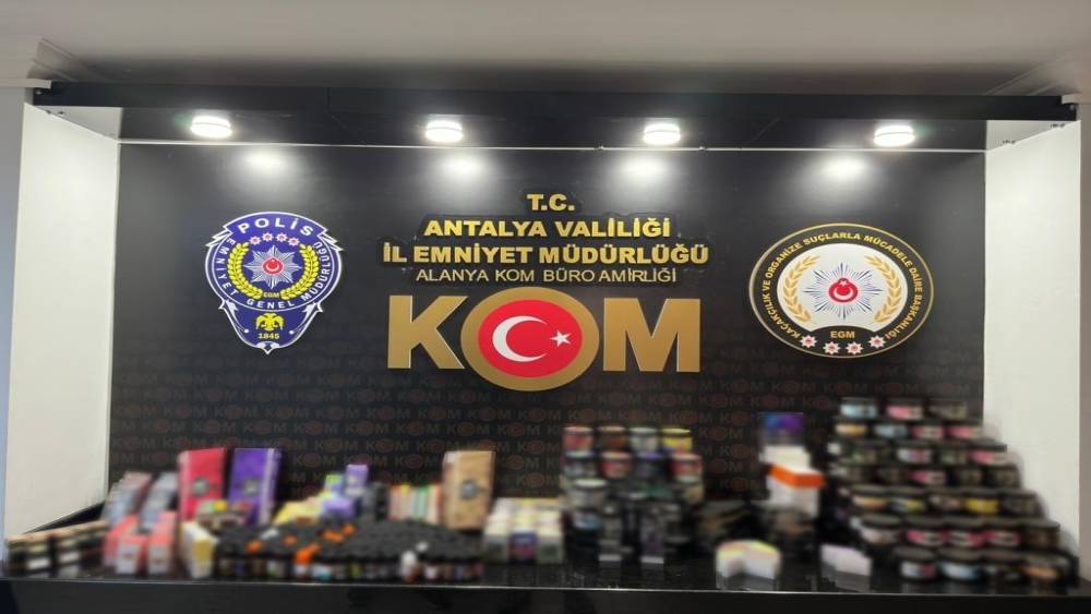 ANTALYA’DA ÜÇ İLÇEDE KAÇAKÇILIK OPERASYONU