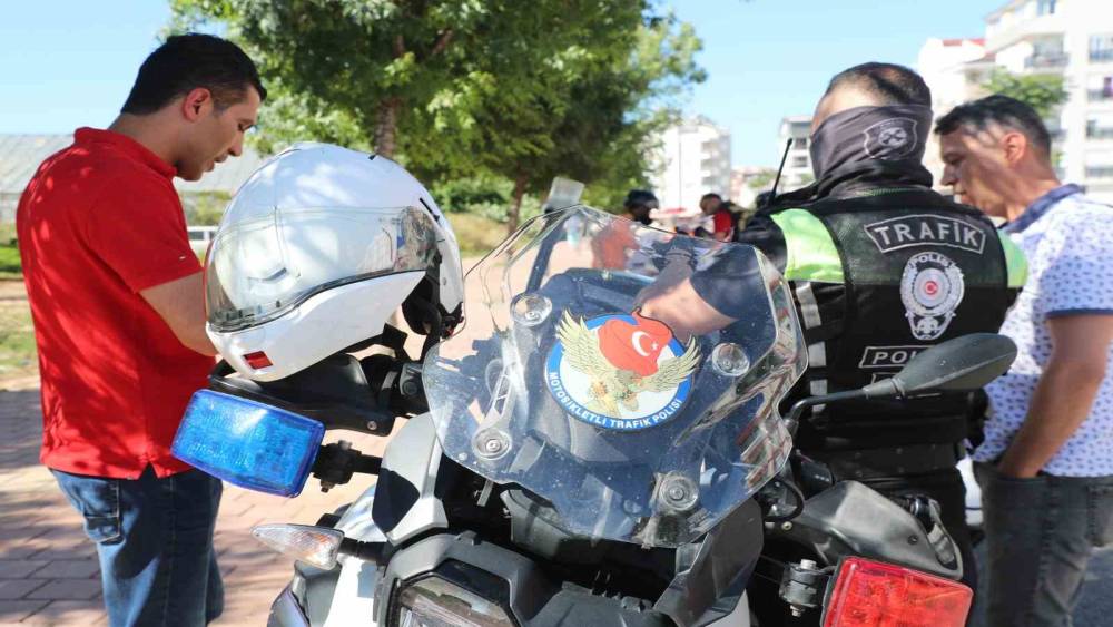 Antalya’da 128 araca idari işlem yapıldı