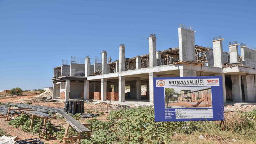 FEVZİ ÇAKMAK MAHALLESİNE DÖRDÜNCÜ OKUL İNŞA EDİLİYOR