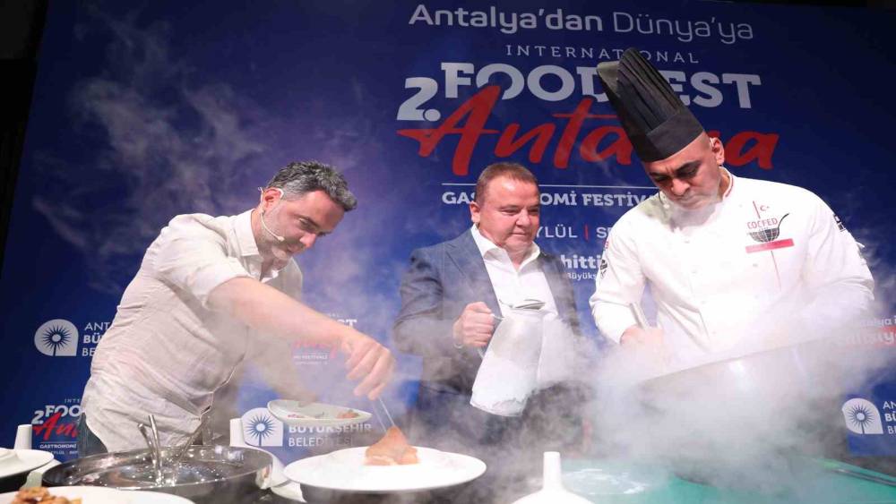 ANTALYA’DAN DÜNYAYA AÇILAN 2. FOODFEST ANTALYA GASTRONOMİ FESTİVALİ BAŞLIYOR