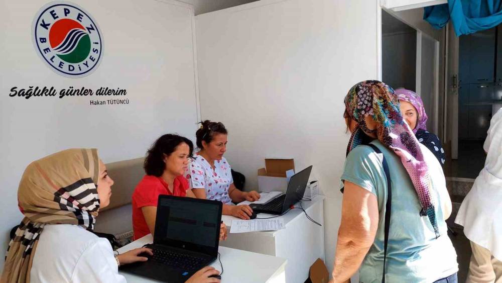 Kepez’in mobil hizmetleri Gazipaşa’da